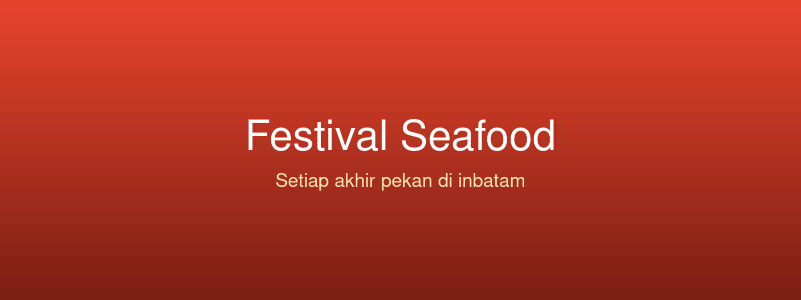 Festival Seafood